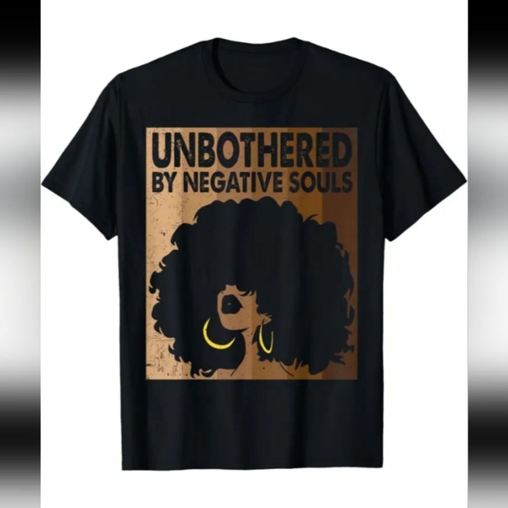 Unbothered Graphic Tee - Black